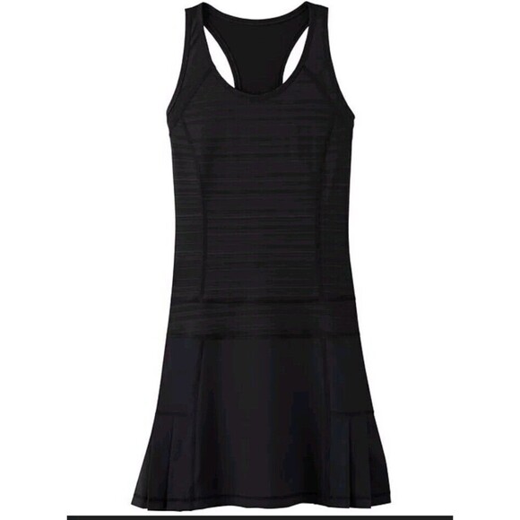 Athleta Serve It Up Tennis Dress Black Small - Picture 1 of 13